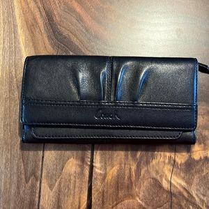 Black Coach wallet